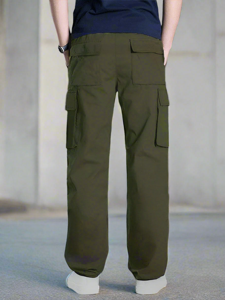 Pantalones Cargo Verde Regulares de PDMX - Máxima funcionalidad para hombres