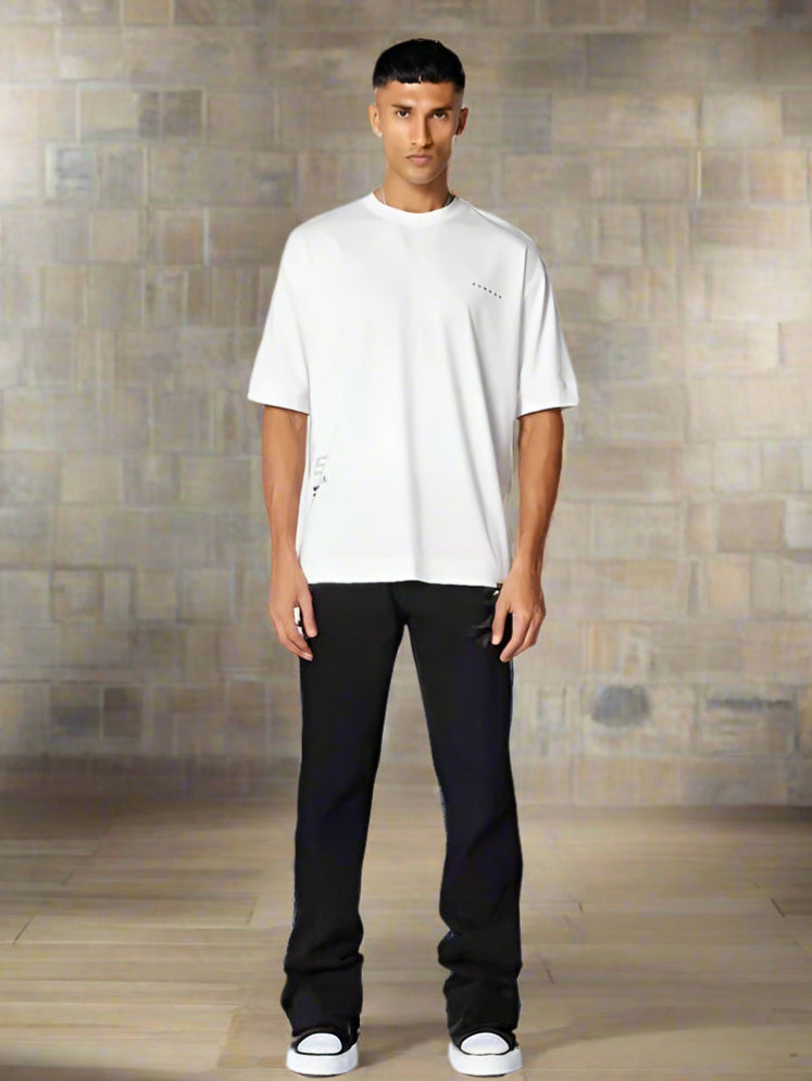 Jeans de Campana Negros para Hombre 