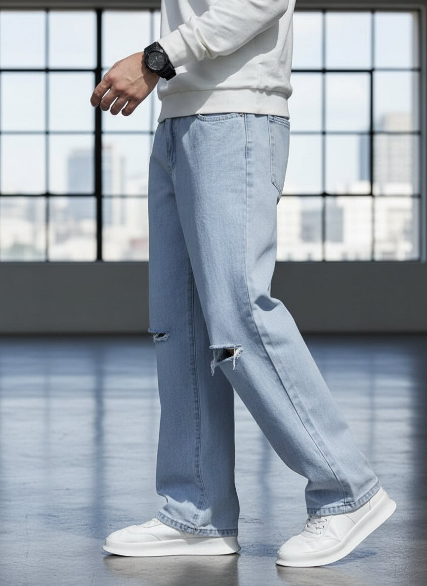 Outfit Pantalones Anchos Aesthetic Hombre Pantalones Anchos