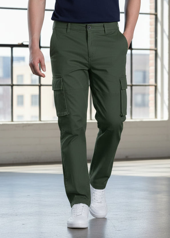 Cargo pants verde hombre regular PDMX Jeans diseño urbano